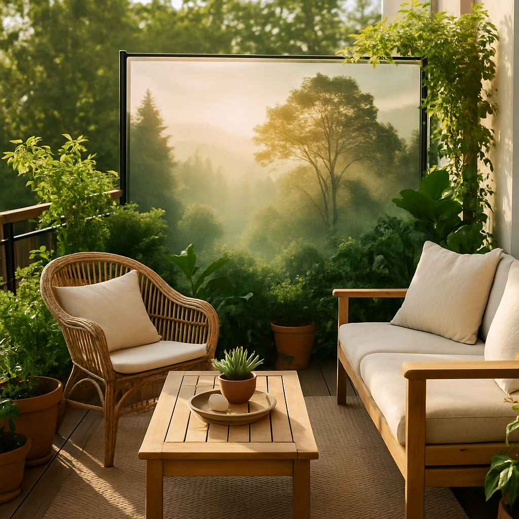 Balkon Sichtschutz mit Motiv: Stilvolle Lösungen 4db2e142 2f2a 4807 8b80 898600eed9d2
